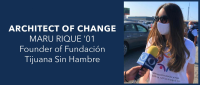 Architects of Change May Monthly Highlight: Maru Rique ’01 Architects of Change May Monthly Highlight: Maru Rique ’01