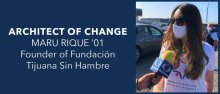 Architects of Change May Monthly Highlight: Maru Rique ’01 Architects of Change May Monthly Highlight: Maru Rique ’01